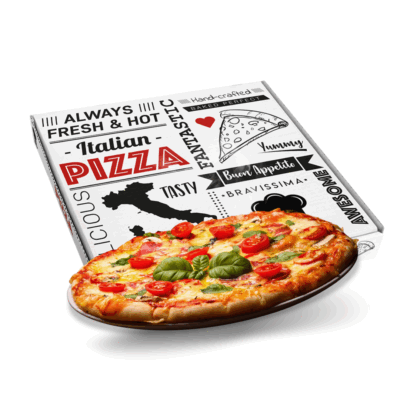 CAIXA DE PIZZA 33x33x3.5 - 100 UNID